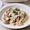 Creamy Mushroom Chicken Stew