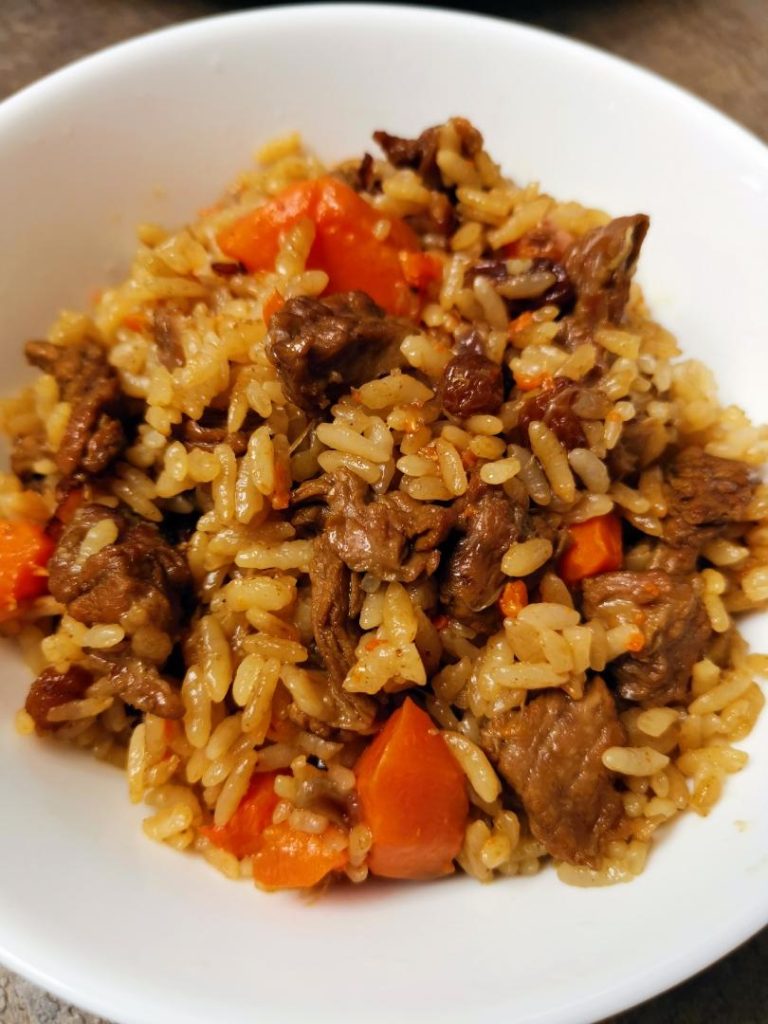 Magic Lamb Rice One-Pot Cumin Lamb and Rice (Shou Zhua Yang Rou Fan) - Savory China