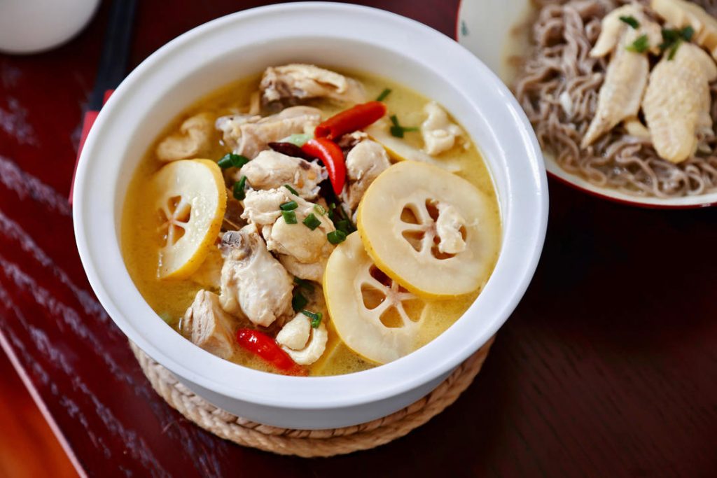 Sour Papaya Stewed Chicken