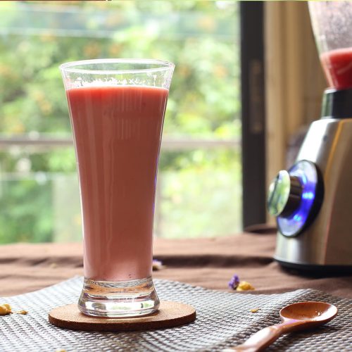 Watermelon Milk Juice (Niu Nai Xi Gua Zhi), a 3-Minute Cooler